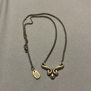 James Avery sterling silver double scroll necklace— rare!